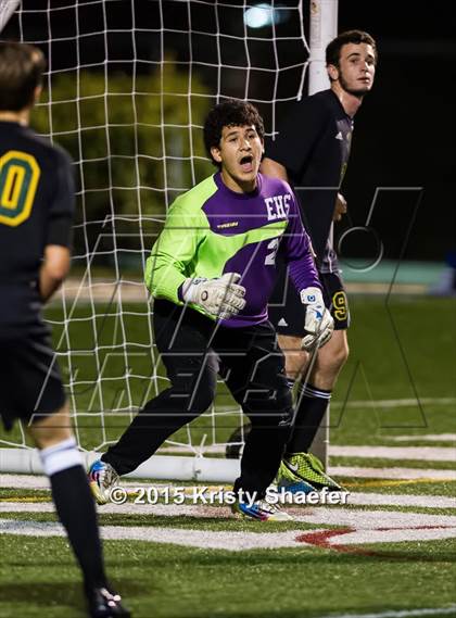 Thumbnail 3 in Enloe @ Cardinal Gibbons (NCHSAA Class 4A 3rd Round) photogallery.