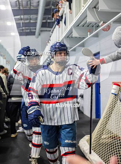Thumbnail 1 in Boston College High @ St. John's Prep	(Pete Frates Winter Classic)  photogallery.
