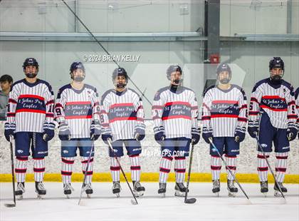 Thumbnail 3 in Boston College High @ St. John's Prep	(Pete Frates Winter Classic)  photogallery.