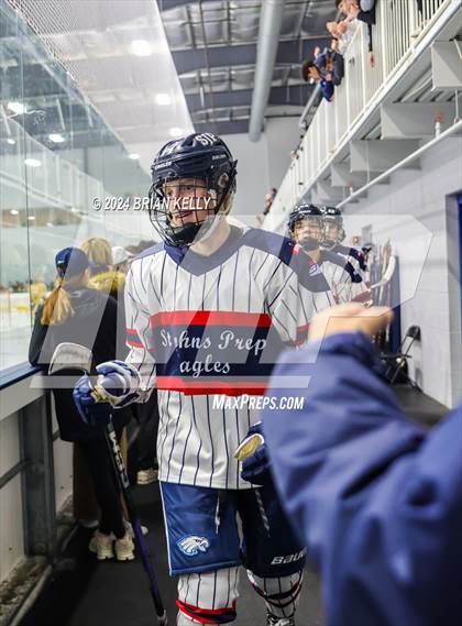 Thumbnail 2 in Boston College High @ St. John's Prep	(Pete Frates Winter Classic)  photogallery.