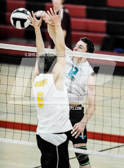Thumbnail 2 in Highland vs. Gilbert (Brophy Invitational) photogallery.