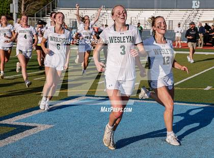 Thumbnail 3 in Wesleyan vs. Westminster (GHSA Class A-4A Championship) photogallery.