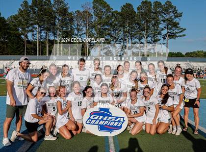 Thumbnail 1 in Wesleyan vs. Westminster (GHSA Class A-4A Championship) photogallery.