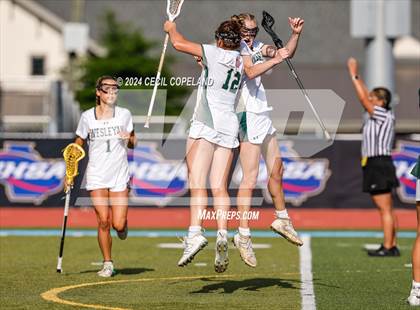 Thumbnail 2 in Wesleyan vs. Westminster (GHSA Class A-4A Championship) photogallery.