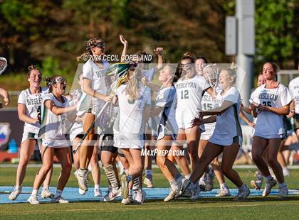 Thumbnail 3 in Wesleyan vs. Westminster (GHSA Class A-4A Championship) photogallery.