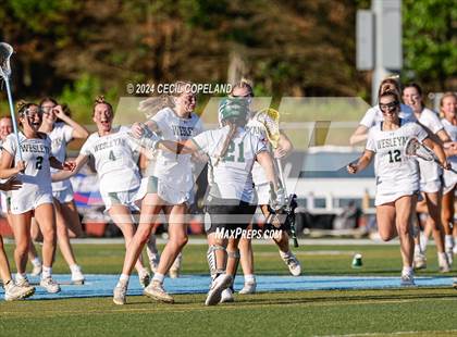 Thumbnail 3 in Wesleyan vs. Westminster (GHSA Class A-4A Championship) photogallery.