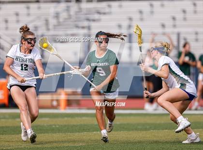 Thumbnail 3 in Wesleyan vs. Westminster (GHSA Class A-4A Championship) photogallery.