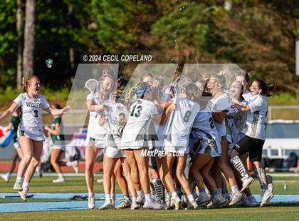 Thumbnail 2 in Wesleyan vs. Westminster (GHSA Class A-4A Championship) photogallery.