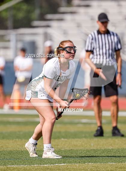 Thumbnail 3 in Wesleyan vs. Westminster (GHSA Class A-4A Championship) photogallery.