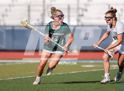Thumbnail 2 in Wesleyan vs. Westminster (GHSA Class A-4A Championship) photogallery.