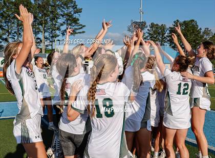 Thumbnail 2 in Wesleyan vs. Westminster (GHSA Class A-4A Championship) photogallery.