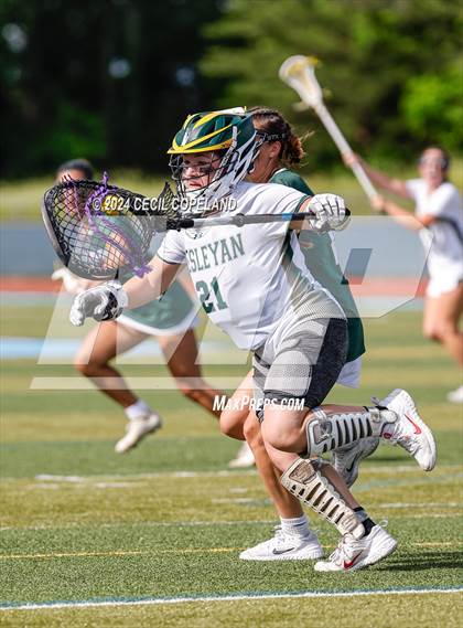 Thumbnail 3 in Wesleyan vs. Westminster (GHSA Class A-4A Championship) photogallery.
