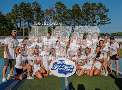 Thumbnail 2 in Wesleyan vs. Westminster (GHSA Class A-4A Championship) photogallery.