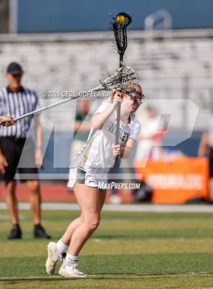 Thumbnail 2 in Wesleyan vs. Westminster (GHSA Class A-4A Championship) photogallery.