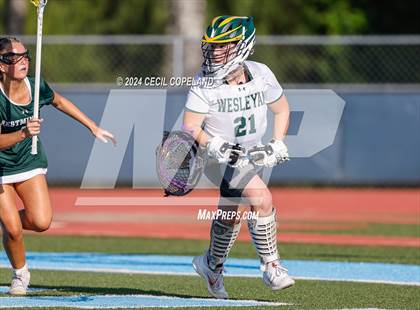 Thumbnail 3 in Wesleyan vs. Westminster (GHSA Class A-4A Championship) photogallery.
