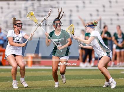 Thumbnail 1 in Wesleyan vs. Westminster (GHSA Class A-4A Championship) photogallery.