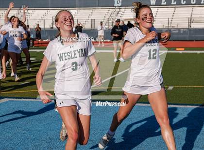 Thumbnail 1 in Wesleyan vs. Westminster (GHSA Class A-4A Championship) photogallery.