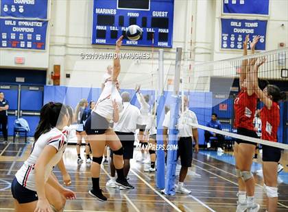 Thumbnail 3 in South Side vs .St Francis Prep (Long Beach Invitational) photogallery.