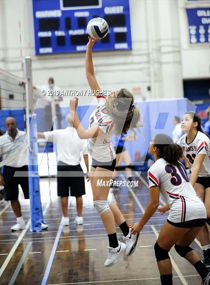 Thumbnail 3 in South Side vs .St Francis Prep (Long Beach Invitational) photogallery.