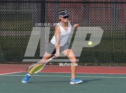 Thumbnail 3 in North Central vs Fishers (IHSAA Fishers Regional Team Singles) photogallery.