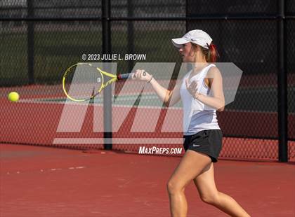 Thumbnail 1 in North Central vs Fishers (IHSAA Fishers Regional Team Singles) photogallery.