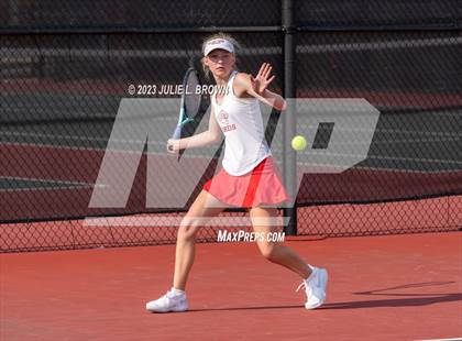 Thumbnail 1 in North Central vs Fishers (IHSAA Fishers Regional Team Singles) photogallery.