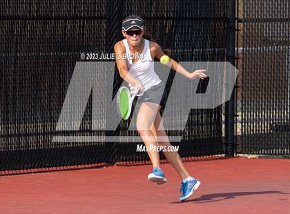 Thumbnail 1 in North Central vs Fishers (IHSAA Fishers Regional Team Singles) photogallery.