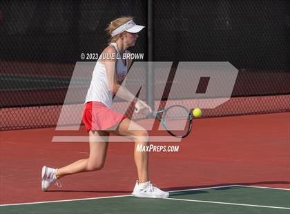 Thumbnail 2 in North Central vs Fishers (IHSAA Fishers Regional Team Singles) photogallery.