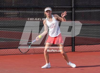 Thumbnail 1 in North Central vs Fishers (IHSAA Fishers Regional Team Singles) photogallery.