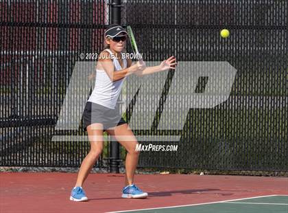 Thumbnail 3 in North Central vs Fishers (IHSAA Fishers Regional Team Singles) photogallery.