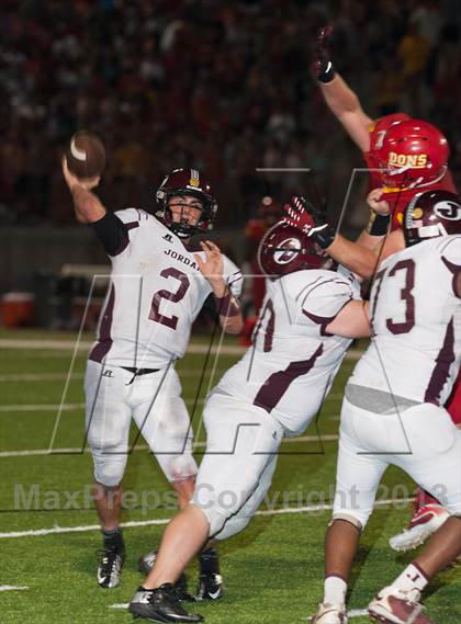 Thumbnail 2 in Jordan @ Cathedral Catholic (Brothers in Arms Classic) photogallery.