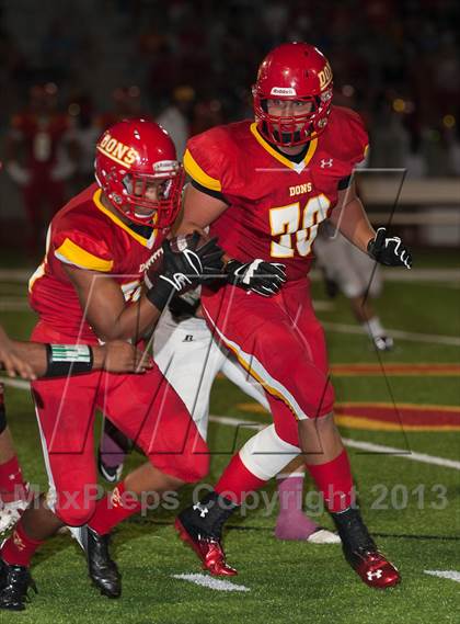 Thumbnail 3 in Jordan @ Cathedral Catholic (Brothers in Arms Classic) photogallery.