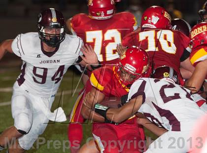 Thumbnail 2 in Jordan @ Cathedral Catholic (Brothers in Arms Classic) photogallery.