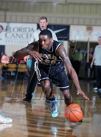 Thumbnail 2 in Neumann-Goretti vs. Lincoln (City of Palms Classic) photogallery.