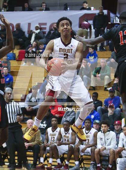 Thumbnail 2 in Webster Groves vs. Mt. Vernon (Spalding Hoophall Classic) photogallery.