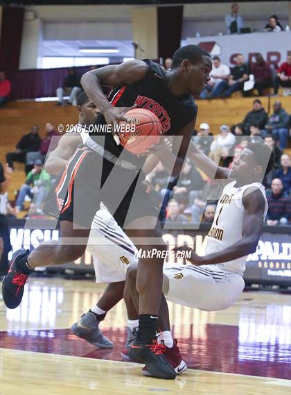 Thumbnail 3 in Webster Groves vs. Mt. Vernon (Spalding Hoophall Classic) photogallery.
