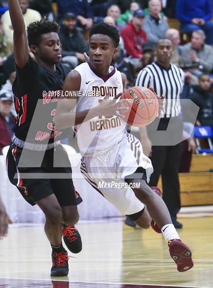 Thumbnail 2 in Webster Groves vs. Mt. Vernon (Spalding Hoophall Classic) photogallery.