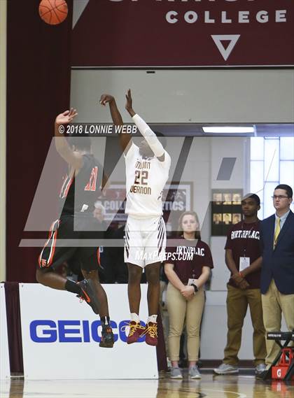 Thumbnail 1 in Webster Groves vs. Mt. Vernon (Spalding Hoophall Classic) photogallery.