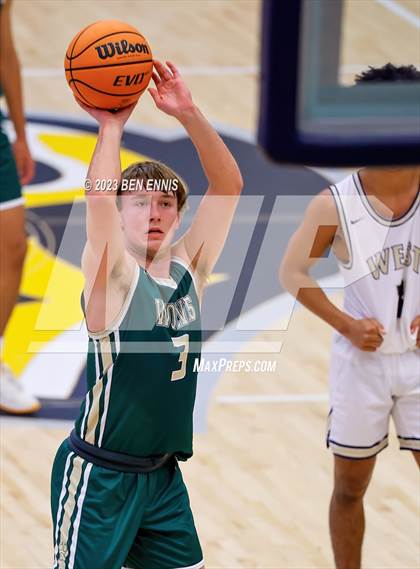 Thumbnail 3 in Wesleyan vs. West Forsyth (Battle in The Peach) photogallery.