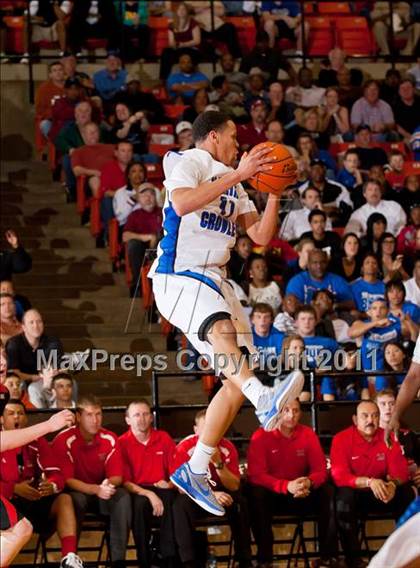 Thumbnail 3 in Marcus vs. North Crowley (5A Regional Semifinals) photogallery.