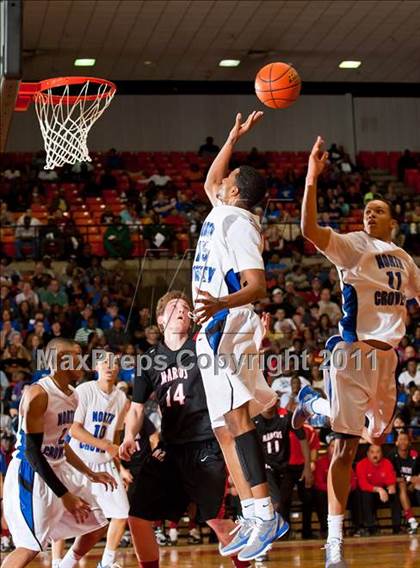 Thumbnail 2 in Marcus vs. North Crowley (5A Regional Semifinals) photogallery.