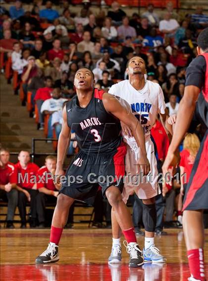 Thumbnail 2 in Marcus vs. North Crowley (5A Regional Semifinals) photogallery.