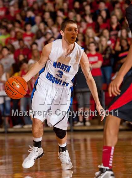 Thumbnail 1 in Marcus vs. North Crowley (5A Regional Semifinals) photogallery.