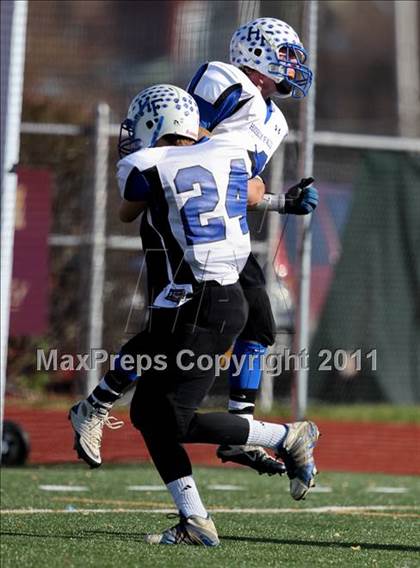 Thumbnail 2 in Hoosick Falls vs. Dobbs Ferry (NYSPHSAA Class C Semifinal) photogallery.
