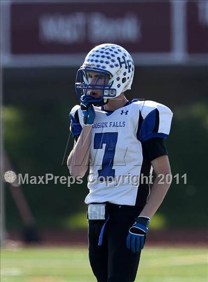 Thumbnail 1 in Hoosick Falls vs. Dobbs Ferry (NYSPHSAA Class C Semifinal) photogallery.