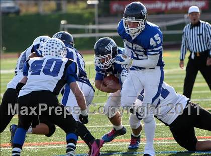 Thumbnail 2 in Hoosick Falls vs. Dobbs Ferry (NYSPHSAA Class C Semifinal) photogallery.