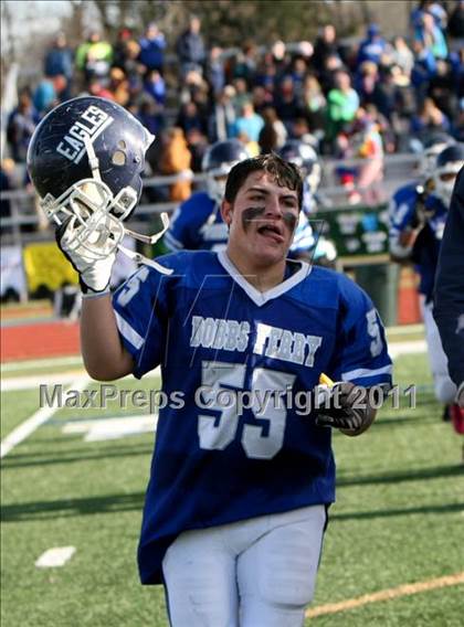 Thumbnail 2 in Hoosick Falls vs. Dobbs Ferry (NYSPHSAA Class C Semifinal) photogallery.