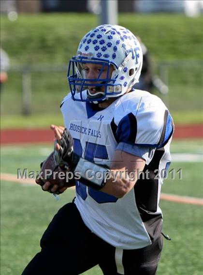 Thumbnail 3 in Hoosick Falls vs. Dobbs Ferry (NYSPHSAA Class C Semifinal) photogallery.