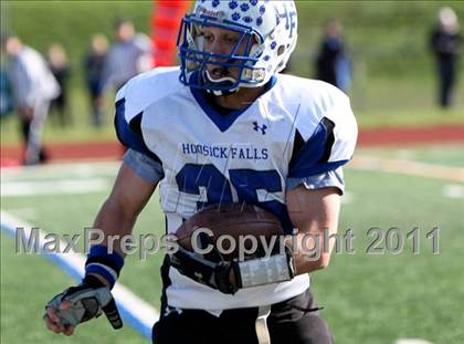 Thumbnail 1 in Hoosick Falls vs. Dobbs Ferry (NYSPHSAA Class C Semifinal) photogallery.