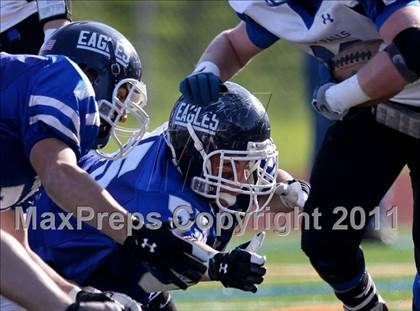 Thumbnail 1 in Hoosick Falls vs. Dobbs Ferry (NYSPHSAA Class C Semifinal) photogallery.